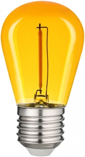 Led žárovka e27 dekorační žlutá